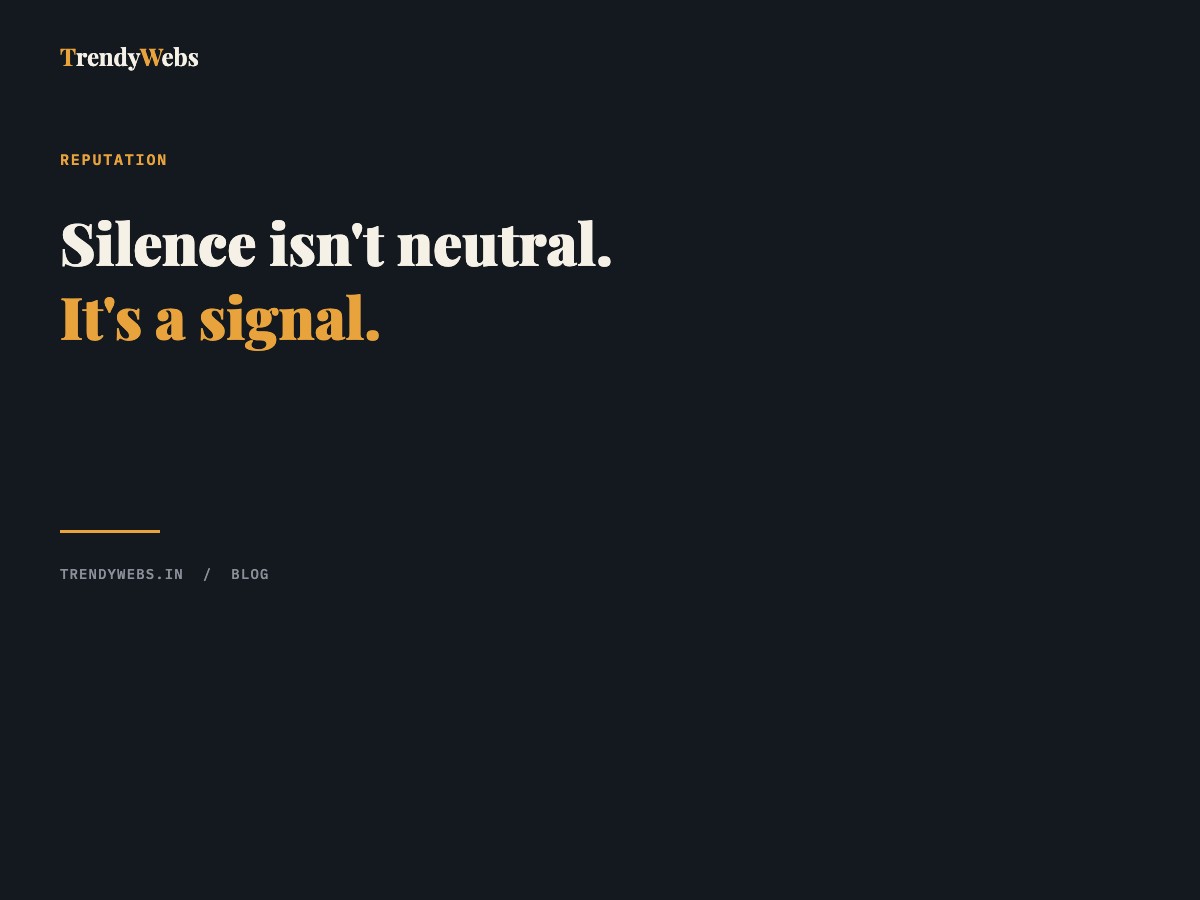 What actually happens when you ignore a bad review