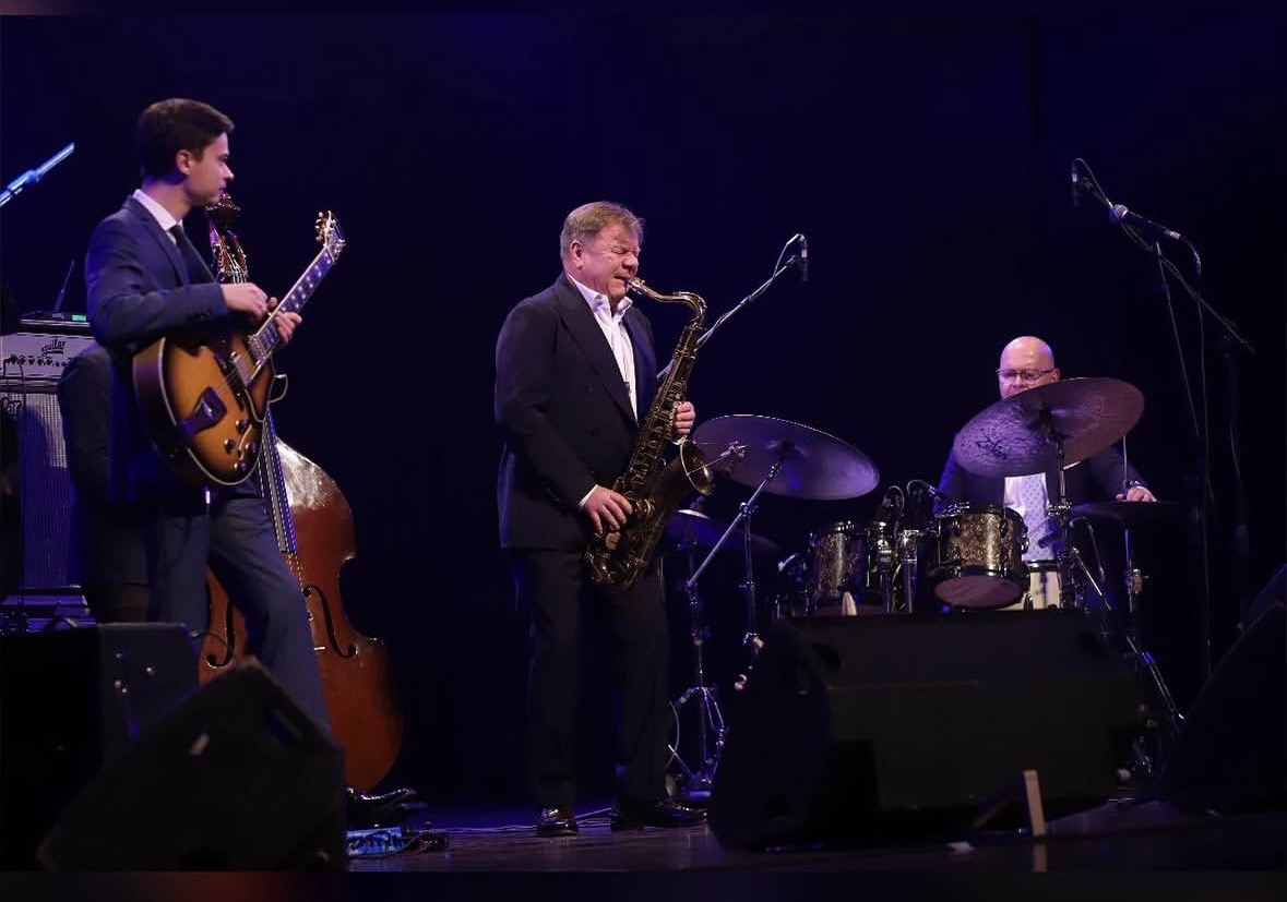 Igor Butman performing on saxophone in Mumbai