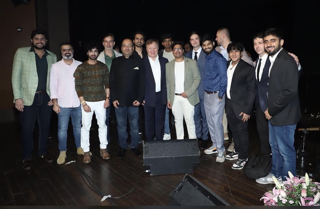 TrendyWebs team with Igor Butman and the performing artists after the show
