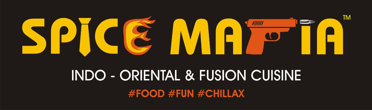 Spice Mafia brand logo, an indo-oriental and fusion cuisine restaurant